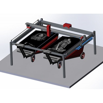 Гравировальный станок по камню ЗУБР 300SR 1800х800